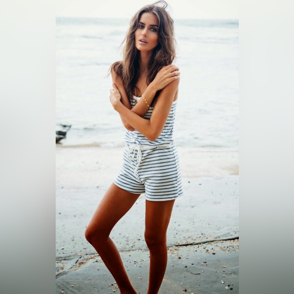 Sabo Skirt Stripe Romper
